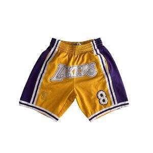 Kobe Bryant Mitchell & Ness Hardwood Classics Sz XS 1996-1997 Shorts #8 VGC